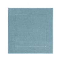 BADEMATTE London 60/60 cm  - Petrol, Basics, Kunststoff/Textil (60/60cm) - Aquanova