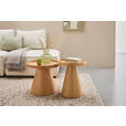 BEISTELLTISCH in Holz, Holzwerkstoff 40/40/46 cm  - Eichefarben, Basics, Holz/Holzwerkstoff (40/40/46cm) - Xora