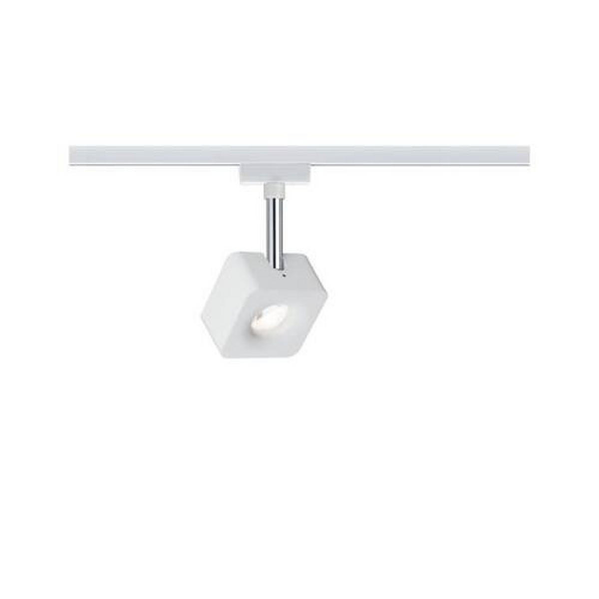 SCHIENENSYSTEM-STRAHLER URail   - Weiß, Basics, Kunststoff/Metall (1,7cm) - Paulmann