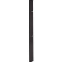 GARDEROBENPANEEL  in 15/218,3/13,2 cm  - Graphitfarben, Design, Holzwerkstoff (15/218,3/13,2cm) - Invivus