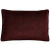 KISSENHÜLLE Zenato Samt Uni 40/60 cm  - Bordeaux, Basics, Textil (40/60cm) - Ambiente