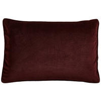 KISSENHÜLLE Zenato Samt Uni 40/60 cm  - Bordeaux, Basics, Textil (40/60cm) - Ambiente