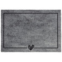 FUßMATTE  50/150 cm  Grau  - Grau, Basics, Kunststoff/Textil (50/150cm) - Esposa