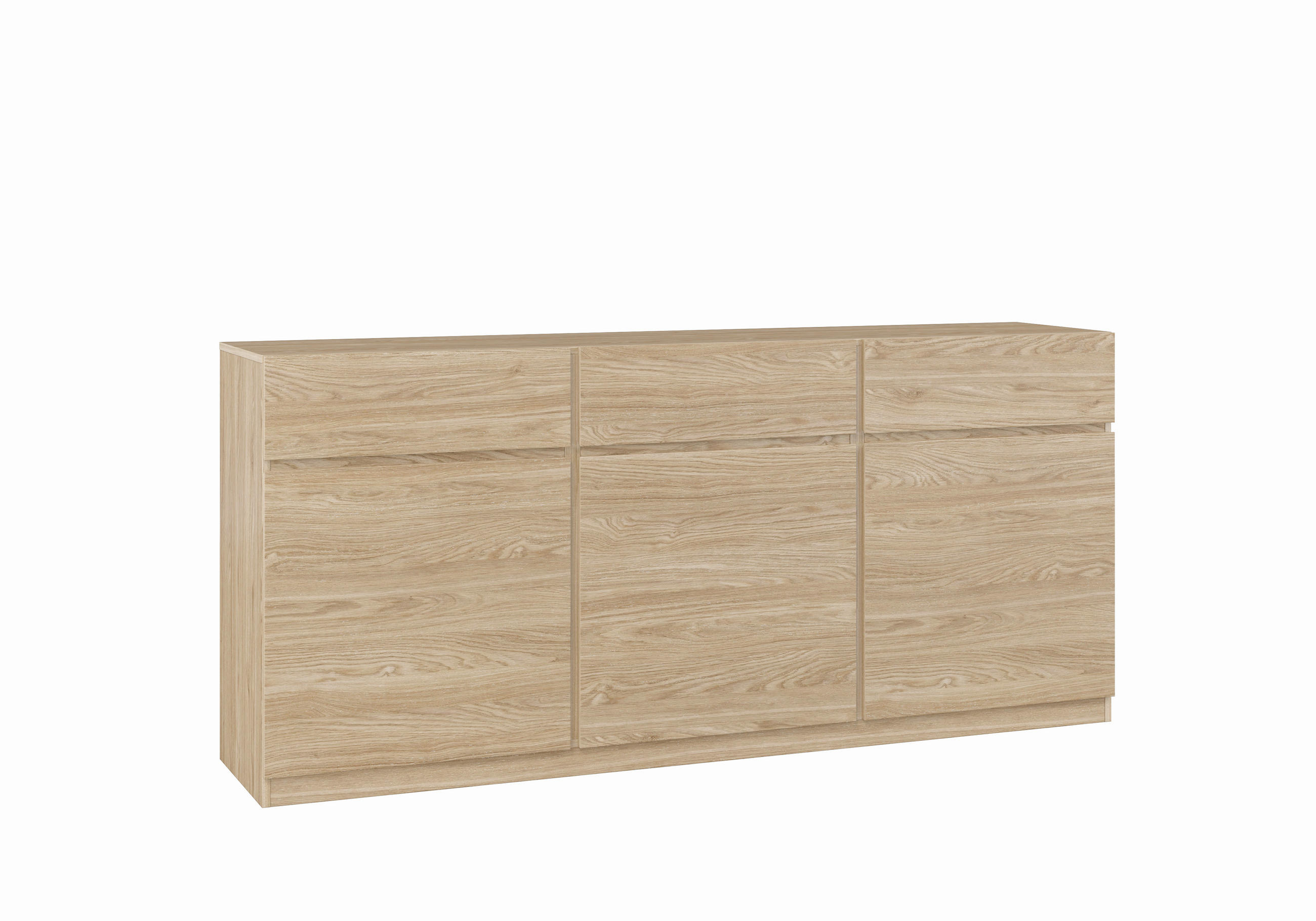 SIDEBOARD Bern  in 179,9/82,4/40 cm  - Eichefarben, Design, Holzwerkstoff (179,9/82,4/40cm) - MID.YOU