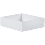 SCHUBLADE 37,5/12/45 cm   - Weiß, Glas/Holzwerkstoff (37,5/12/45cm) - Hom`in