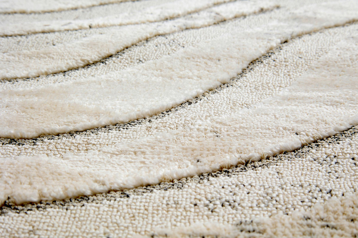 WEBTEPPICH 200/280 cm Lou Creme, Grau rechteckig  - Creme/Grau, Basics, Kunststoff/Textil (200/280cm) - Astra