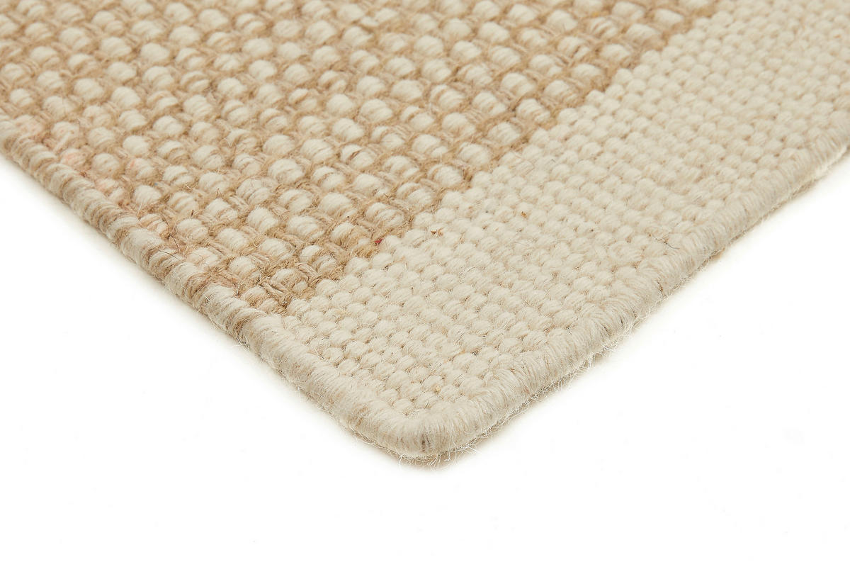 FLACHWEBETEPPICH 65/130 cm Wissbi Beige  - Beige, KONVENTIONELL, Textil (65/130cm) - Novel