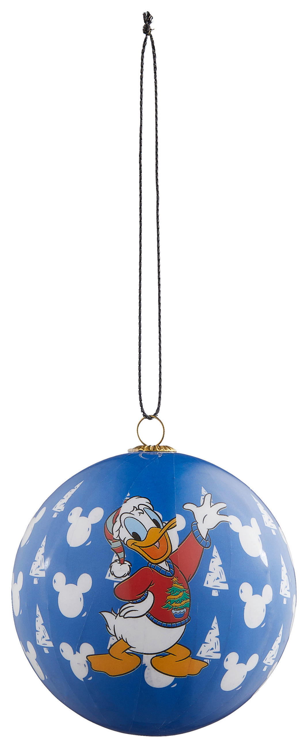 CHRISTBAUMKUGEL-SET 9-teilig Mickey and friends  - Blau/Rot, Trend, Kunststoff (7.5/7.5/7.5cm) - Disney