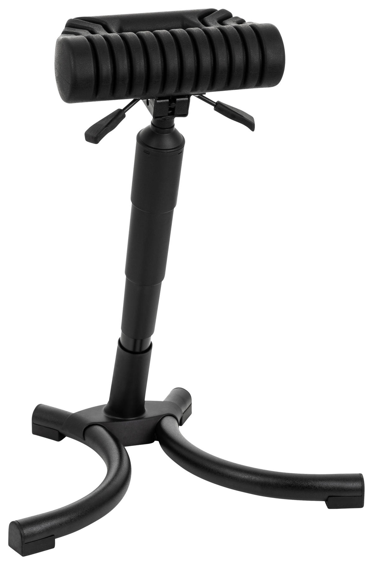 STEHHILFE 55/65-82/44 cm  - Schwarz, Basics, Kunststoff/Metall (55/65-82/44cm) - MID.YOU