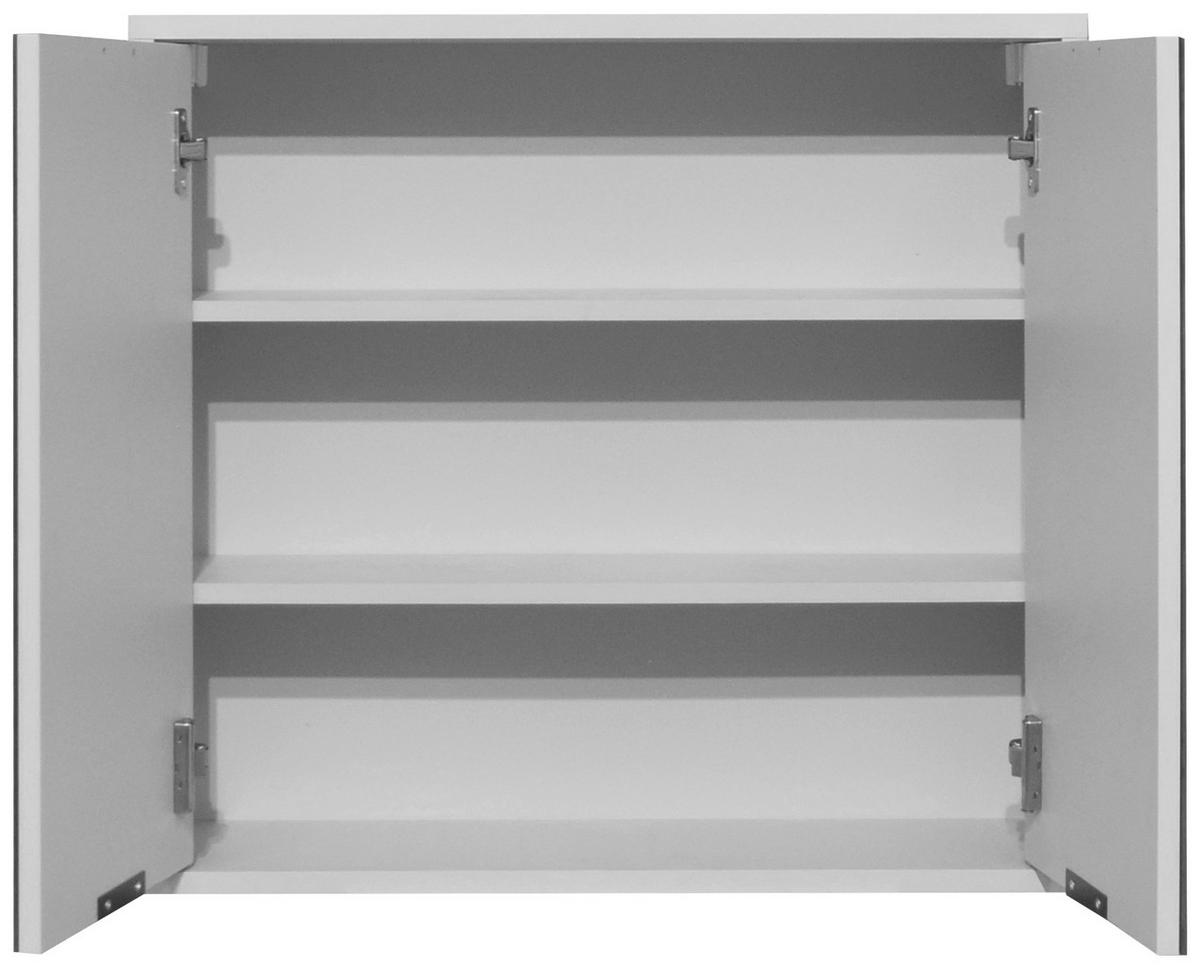 SPIEGELSCHRANK 71/65/22 cm  - Schwarz/Grau, MODERN, Glas/Holzwerkstoff (71/65/22cm) - Livetastic