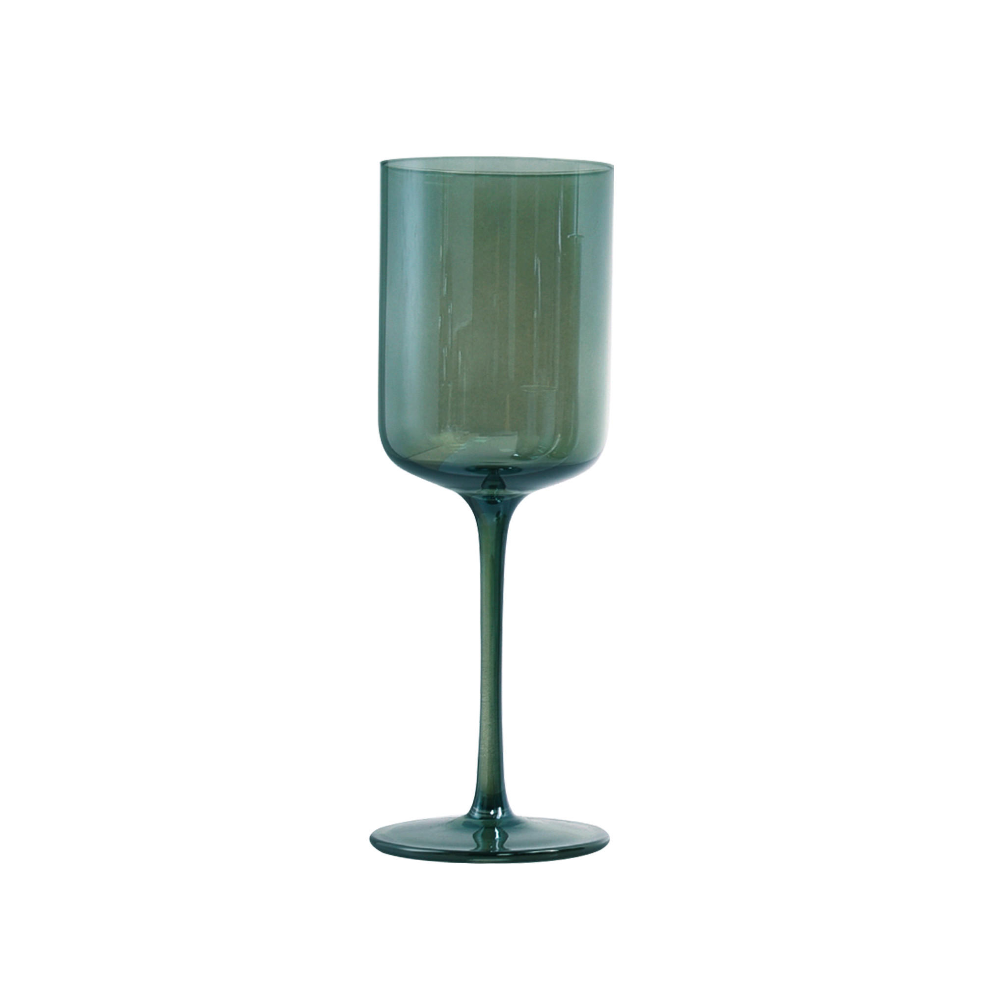 WEINGLAS 340 ml  - Grün, Trend, Glas (7,5/22cm) - Novel