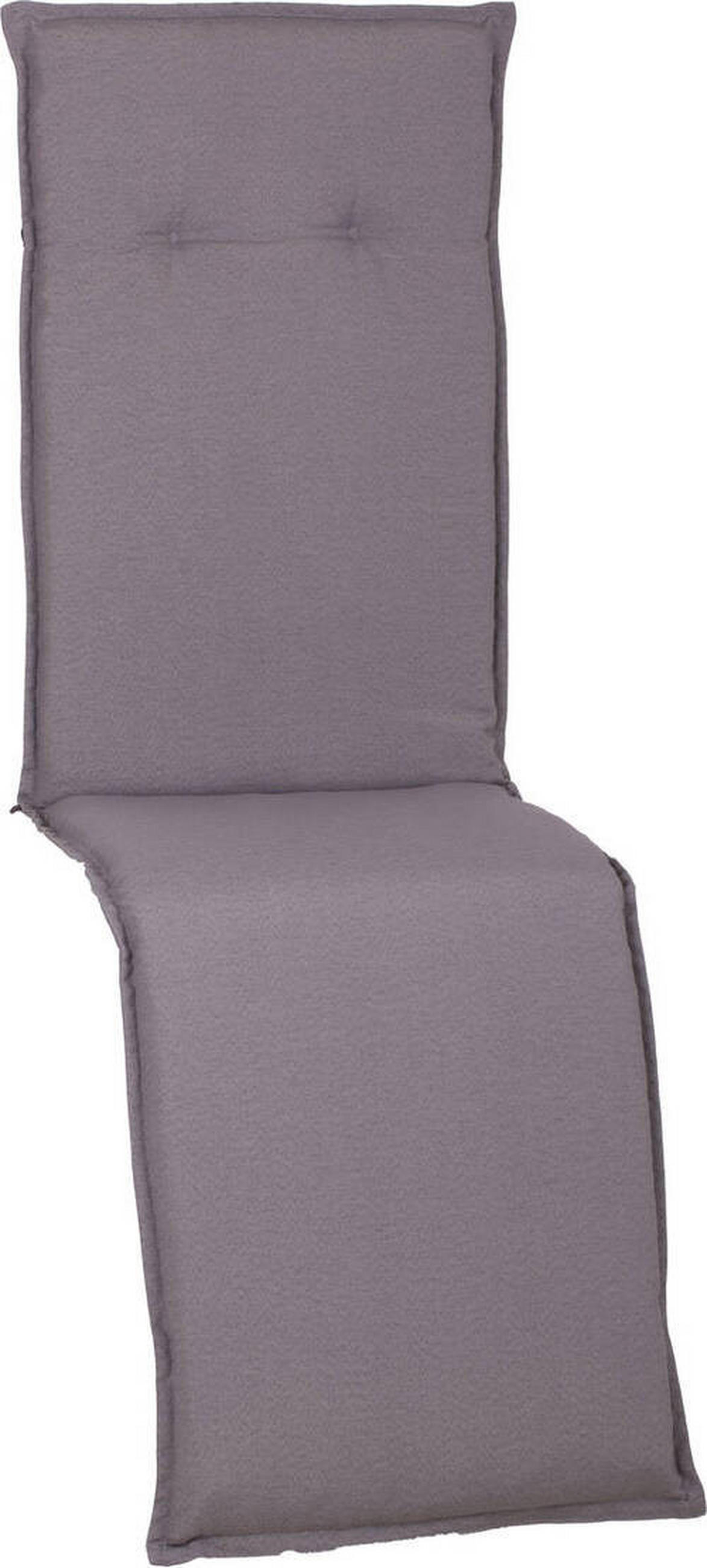 PODLOŽKA NA RELAXAČNÍ KŘESLO, 170/46/8 cm - světle šedá, Basics, textil (170/46/8cm) - Gardenson