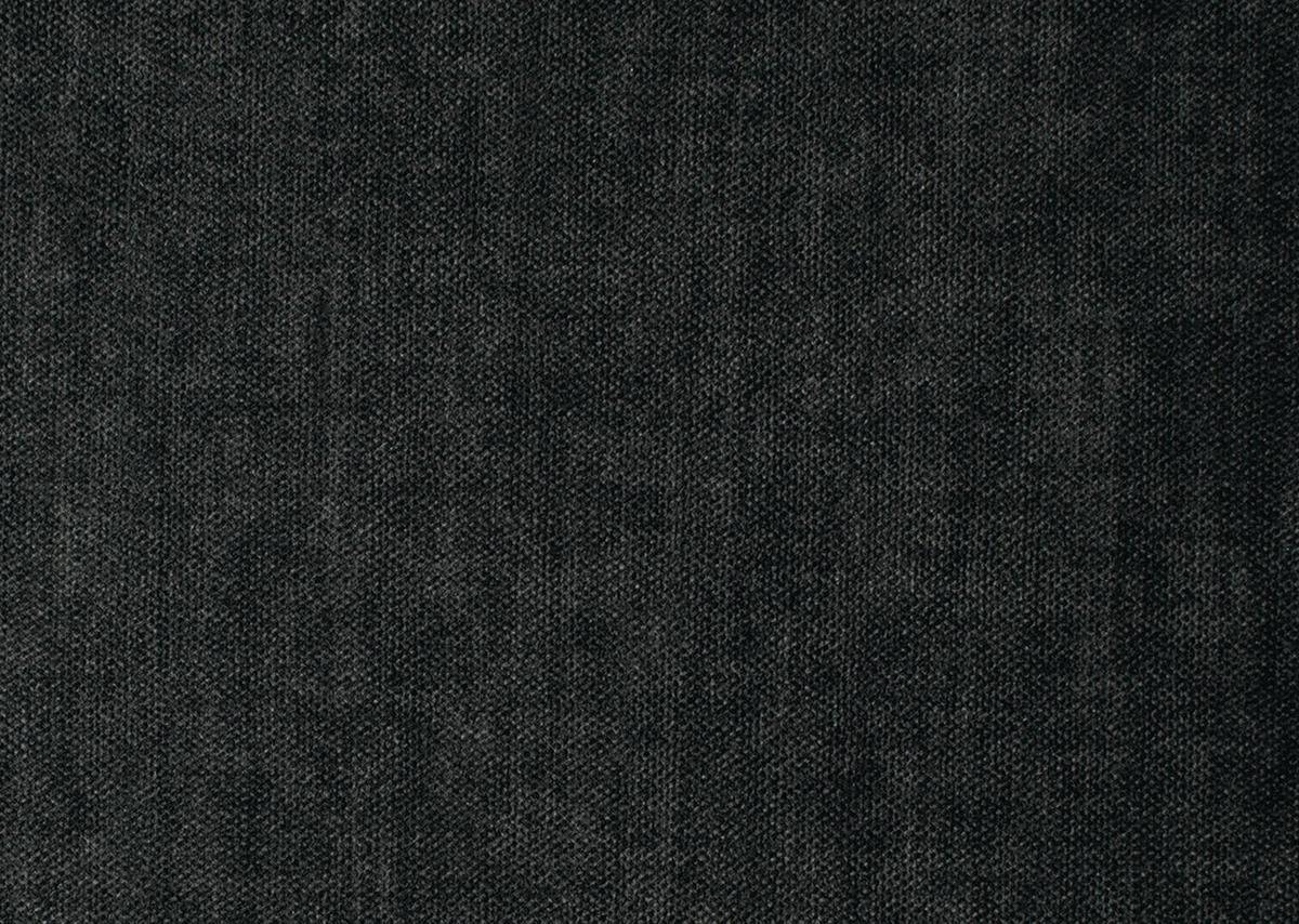 ECKSOFA in Samt Schwarz  - Schwarz, Design, Holz/Textil (185/232cm) - Stylife