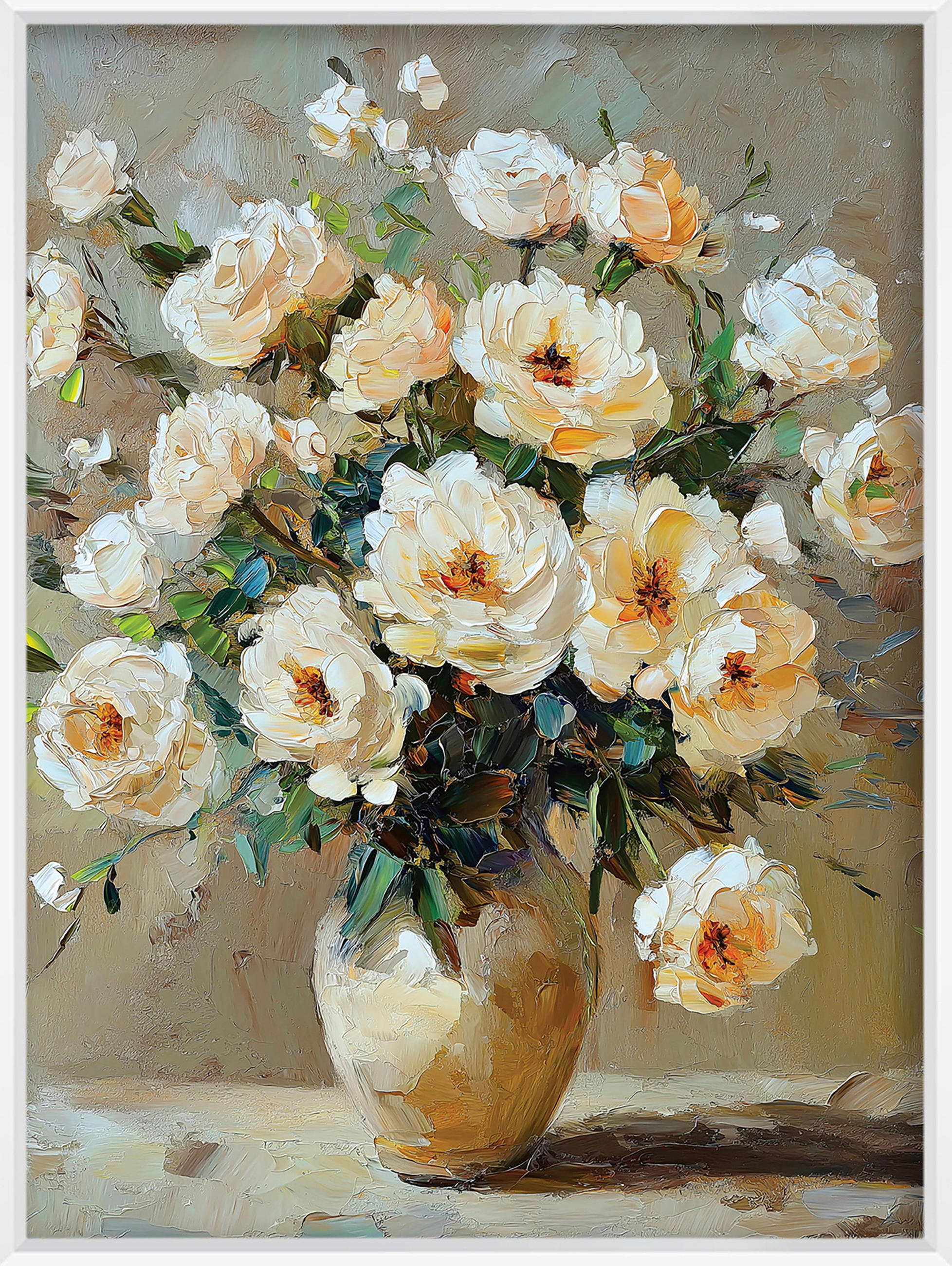 Euroart OBRAZ NA KOVU, zátiší, 60/80/4 cm