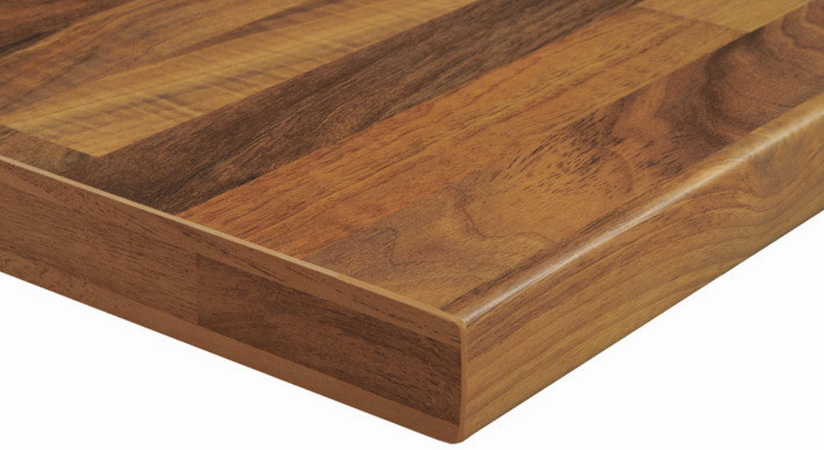 ECKKÜCHE 245/160 cm  in Eichefarben, Magnolie  - Edelstahlfarben/Eichefarben, Design, Holzwerkstoff/Metall (245/160cm) - Celina