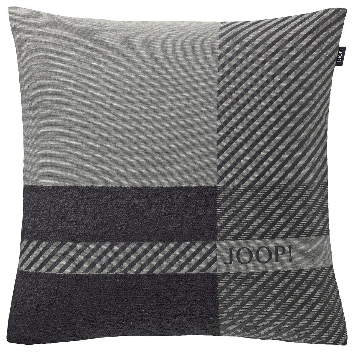 JASTUČNICA 40/40 cm    J-MODERN  - siva, Konvencionalno, tekstil (40/40cm) - Joop!