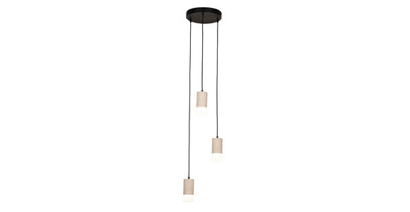 LED-HÄNGELEUCHTE Mimosa 33/150 cm   - Pinienfarben, Design, Kunststoff/Stein (33/150cm) - Dieter Knoll