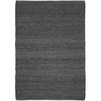 HANDWEBTEPPICH 90/160 cm Helsinki Anthrazit  - Anthrazit, Basics, Textil (90/160cm) - Linea Natura