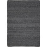 HANDWEBTEPPICH 90/160 cm Helsinki Anthrazit rechteckig  - Anthrazit, Basics, Textil (90/160cm) - Linea Natura