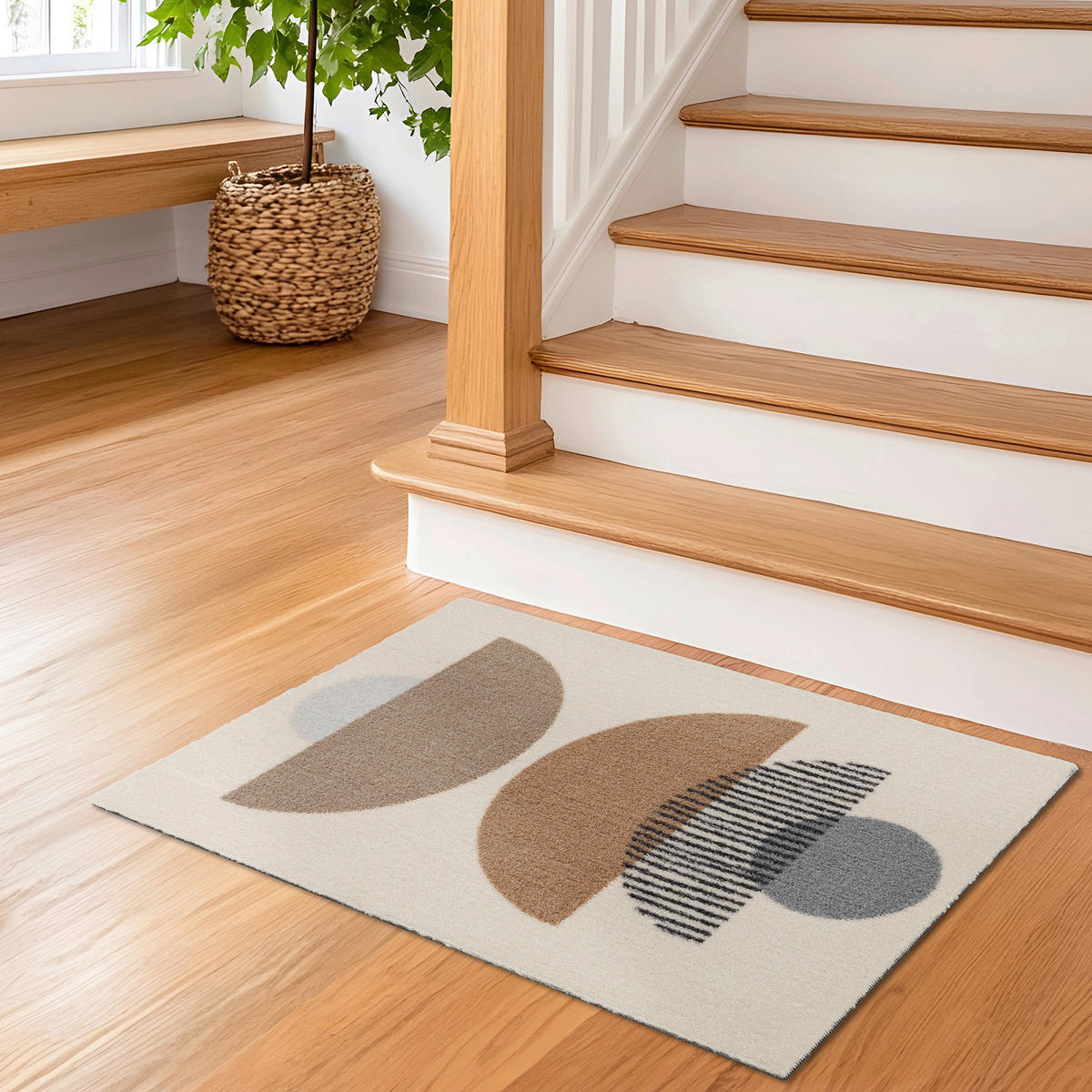 FUßMATTE  66/110 cm  Beige  - Beige, Basics, Kunststoff/Textil (66/110cm) - Astra