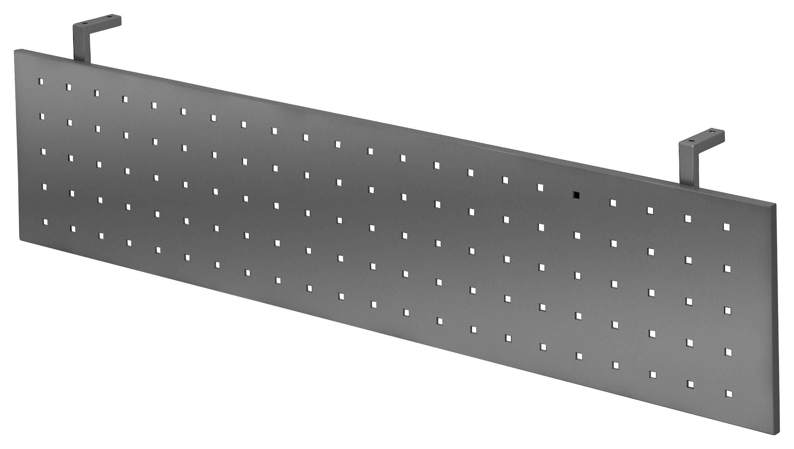 SICHTBLENDE  in Graphitfarben  - Graphitfarben, KONVENTIONELL, Metall (148,2/35/3cm) - Venda