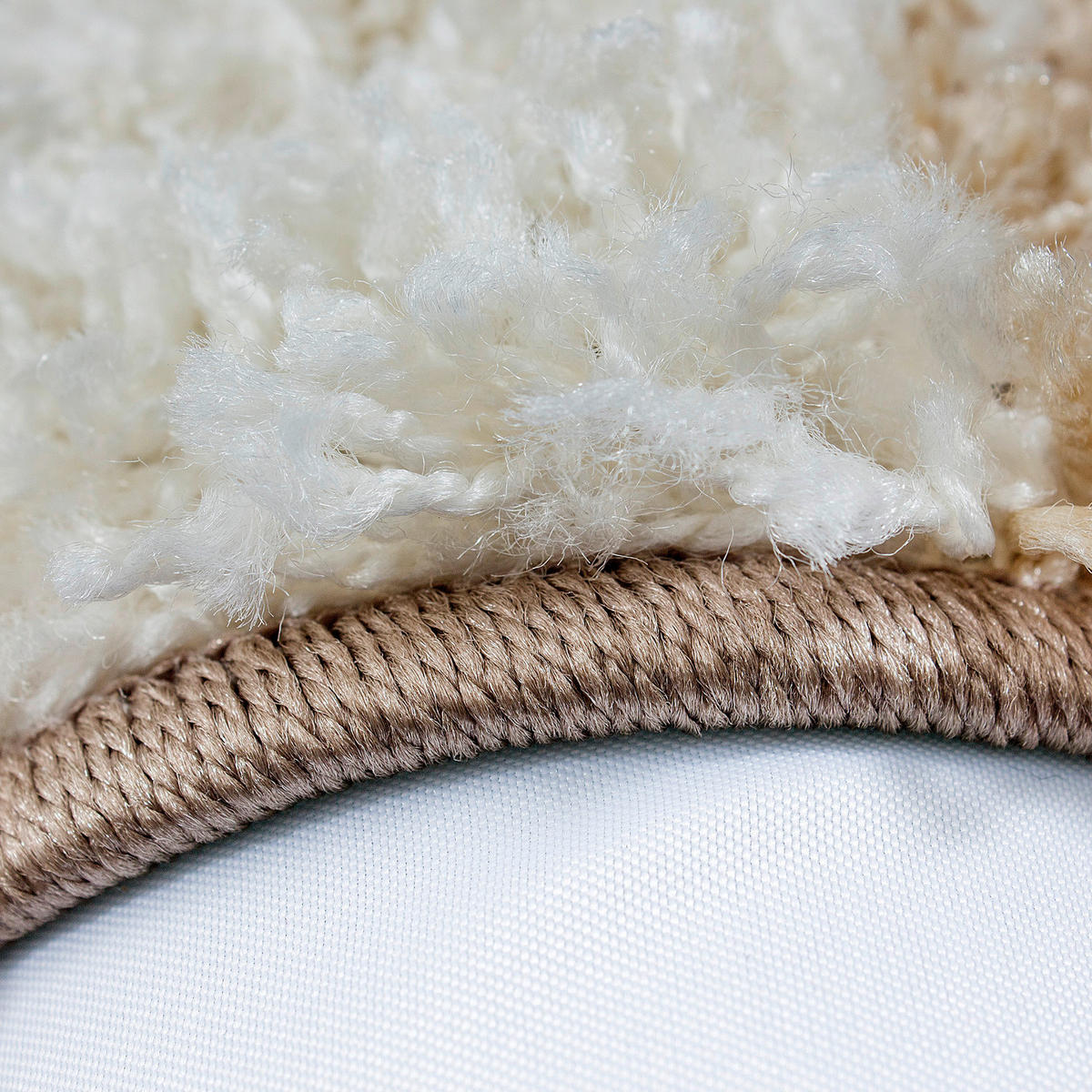 HOCHFLORTEPPICH 160/230 cm Life 1501 Braun, Weiß, Hellbraun  - Hellbraun/Braun, KONVENTIONELL, Textil (160/230cm) - Novel