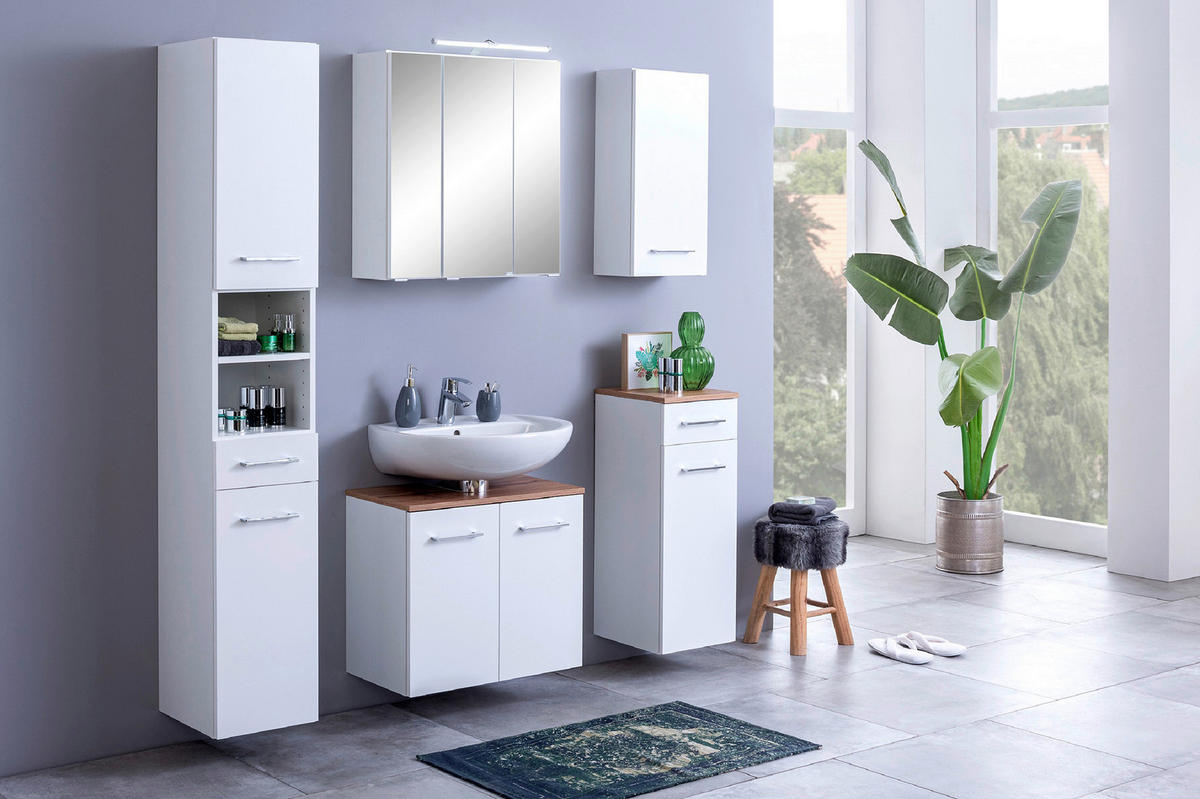 UNTERSCHRANK 30/79/35 cm   - Chromfarben/Silberfarben, MODERN, Holzwerkstoff/Kunststoff (30/79/35cm) - Held