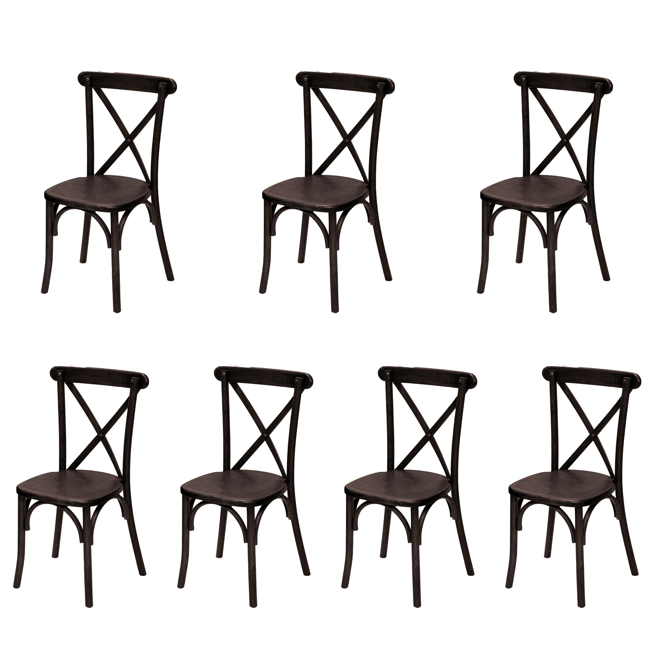 STAPELSESSEL in Holz Braun  - Braun, Basics, Holz (48/88/47cm)