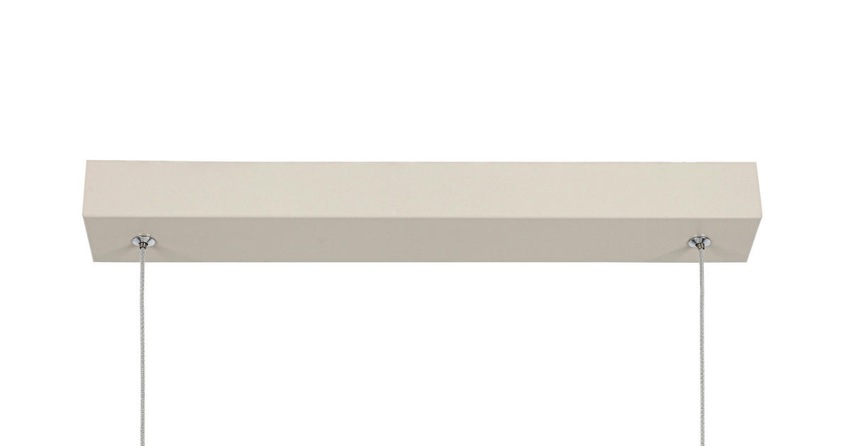 VISEČA LED-SVETILKA  Brownsville 24 W/2500 lm/3000 K/220-240 V/ - peščene barve, Design, kovina/umetna masa (100/22/120cm) - Novel