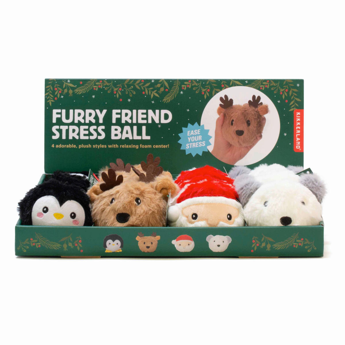 LOPTICE DEKORATIVNE - višebojno, Basics, plastika (9/9/12cm) - Kikkerland