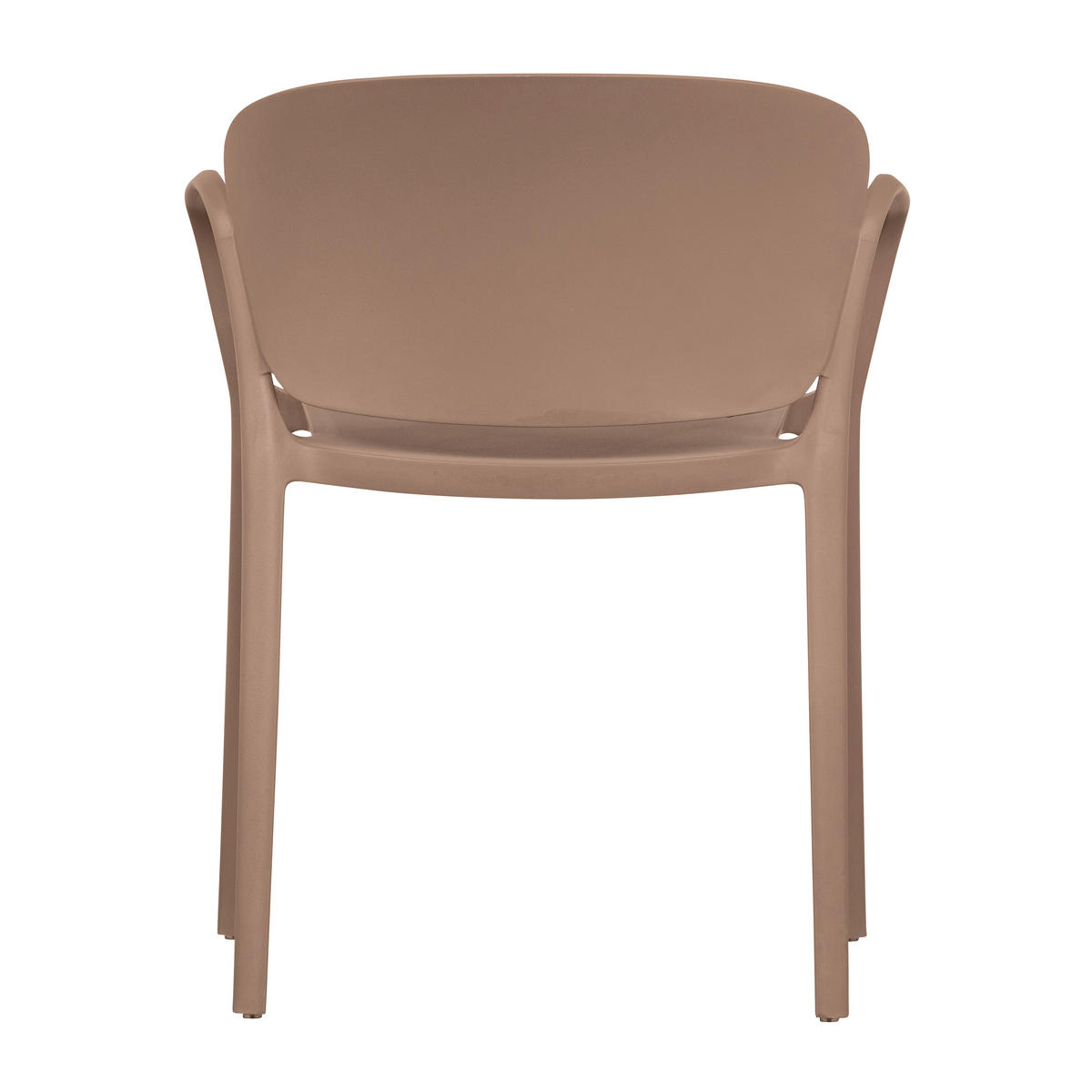 GARTENSTUHL-SET Lachsfarben  - Lachsfarben, MODERN, Kunststoff (57/75/56cm) - Livetastic