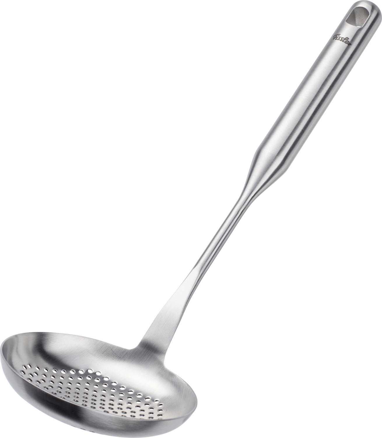 ABSEIHLÖFFEL Fissler Essential  - Edelstahlfarben, Basics, Metall (35/11/8,5cm) - Fissler