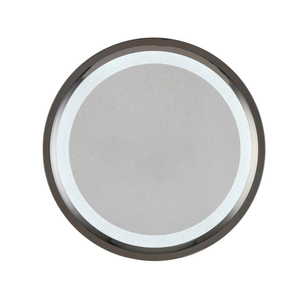 LED-DECKENLEUCHTE  40/6 cm    - Chromfarben/Schwarz, Trend, Kunststoff/Metall (40/6cm) - Novel
