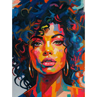 BILD 90/120 cm  - Multicolor, LIFESTYLE, Holz/Kunststoff (90/120cm) - Monee