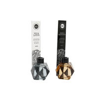 ARÓMA DIFUZÉR  - jantárová/tmavosivá, Basics, plast/sklo (6/7.5/8.5cm)