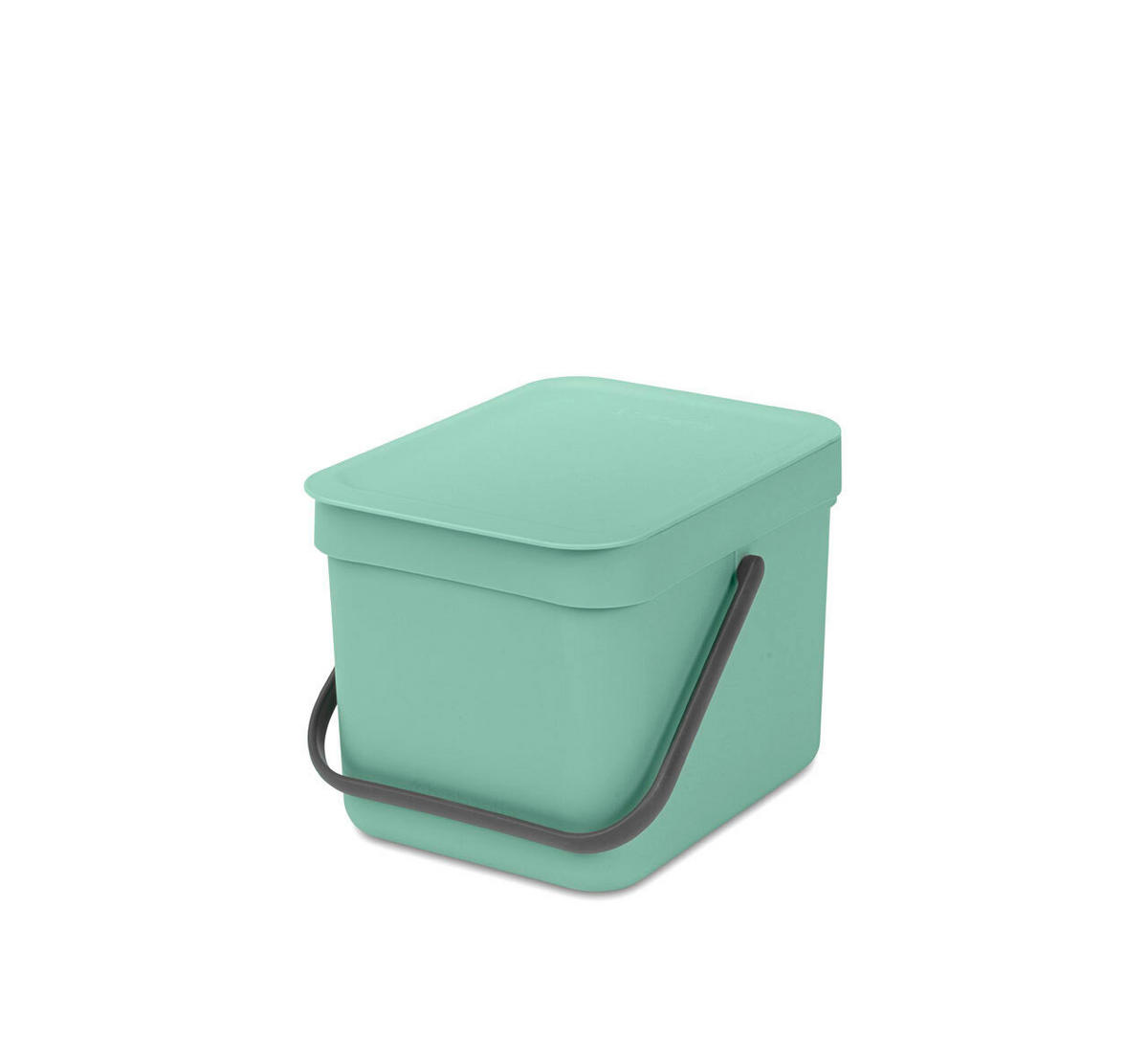 ABFALLEIMER SORT & GO 6 L  - Jadegrün, Basics, Kunststoff (20/18.1/24.5cm) - Brabantia