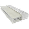 TASCHENFEDERKERNMATRATZE ORTHO STAR PLUS 160/200 cm Höhe ca. 26 cm  - Weiß, KONVENTIONELL, Textil (160/200cm) - Novel