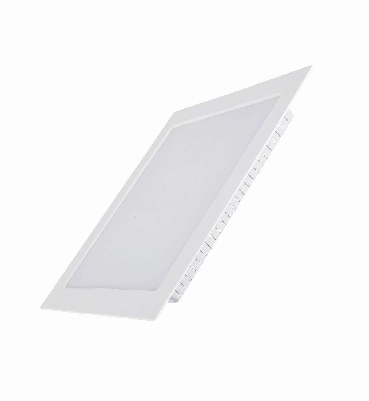 LED PANEL 220*220MM 18W 1850LM 3000/4000/6000K IP20  - bela, Osnovno, plastika (22/22/2,8cm)