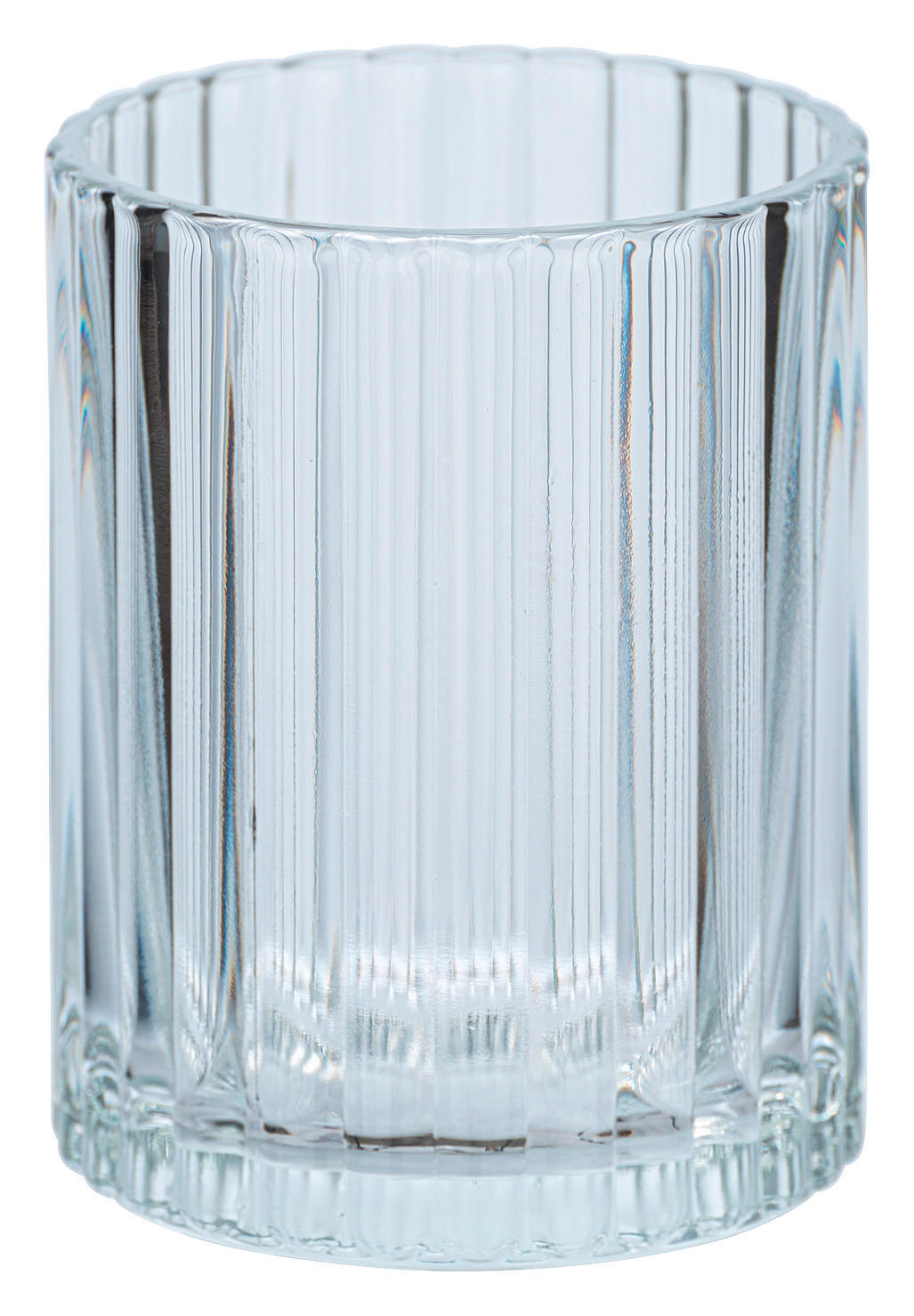 ZAHNPUTZBECHER Glas  - Basics, Glas (7,5/10/7,5cm) - Wenko