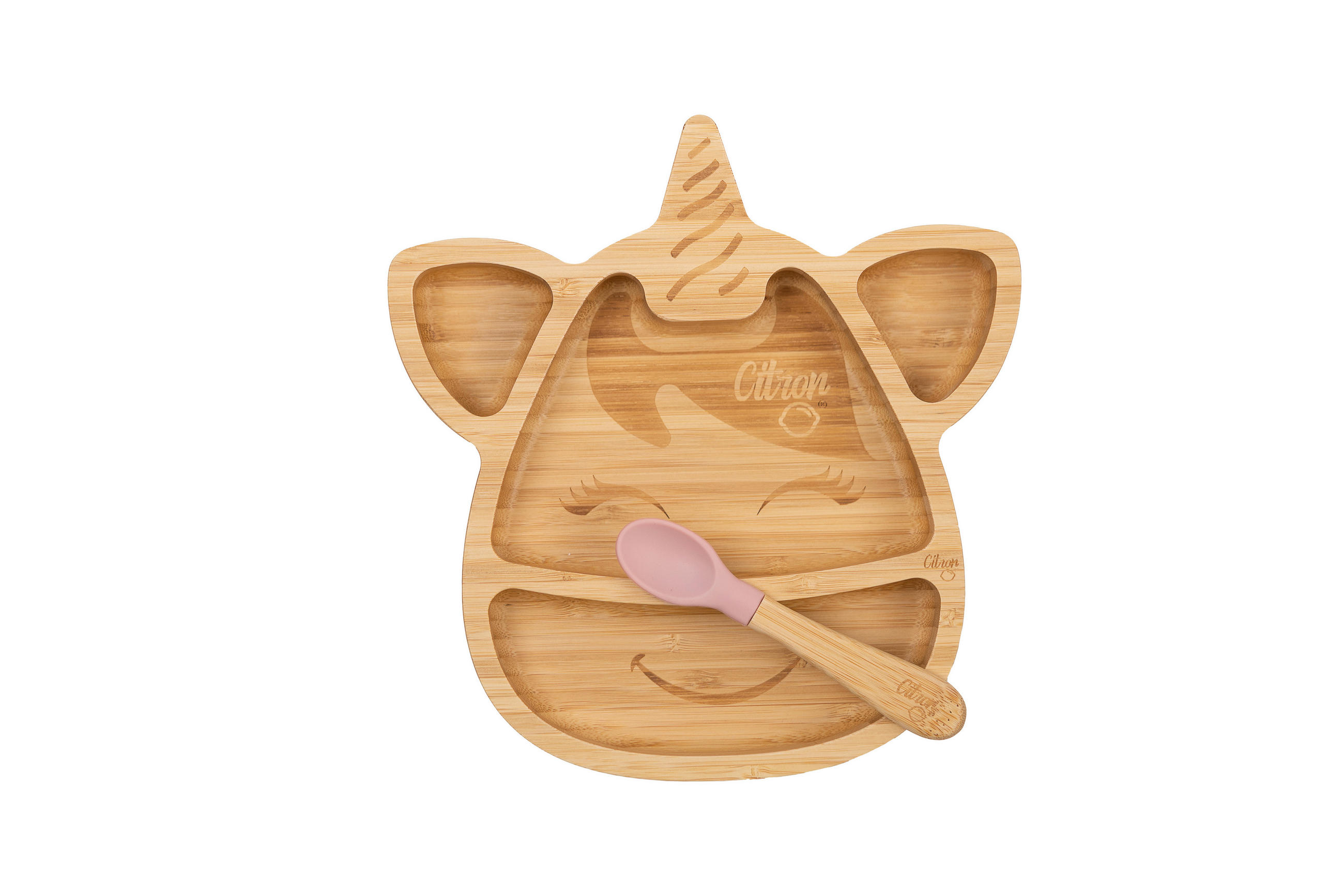 KINDERGESCHIRRSET  - Pink/Altrosa, Basics, Naturmaterialien/Kunststoff