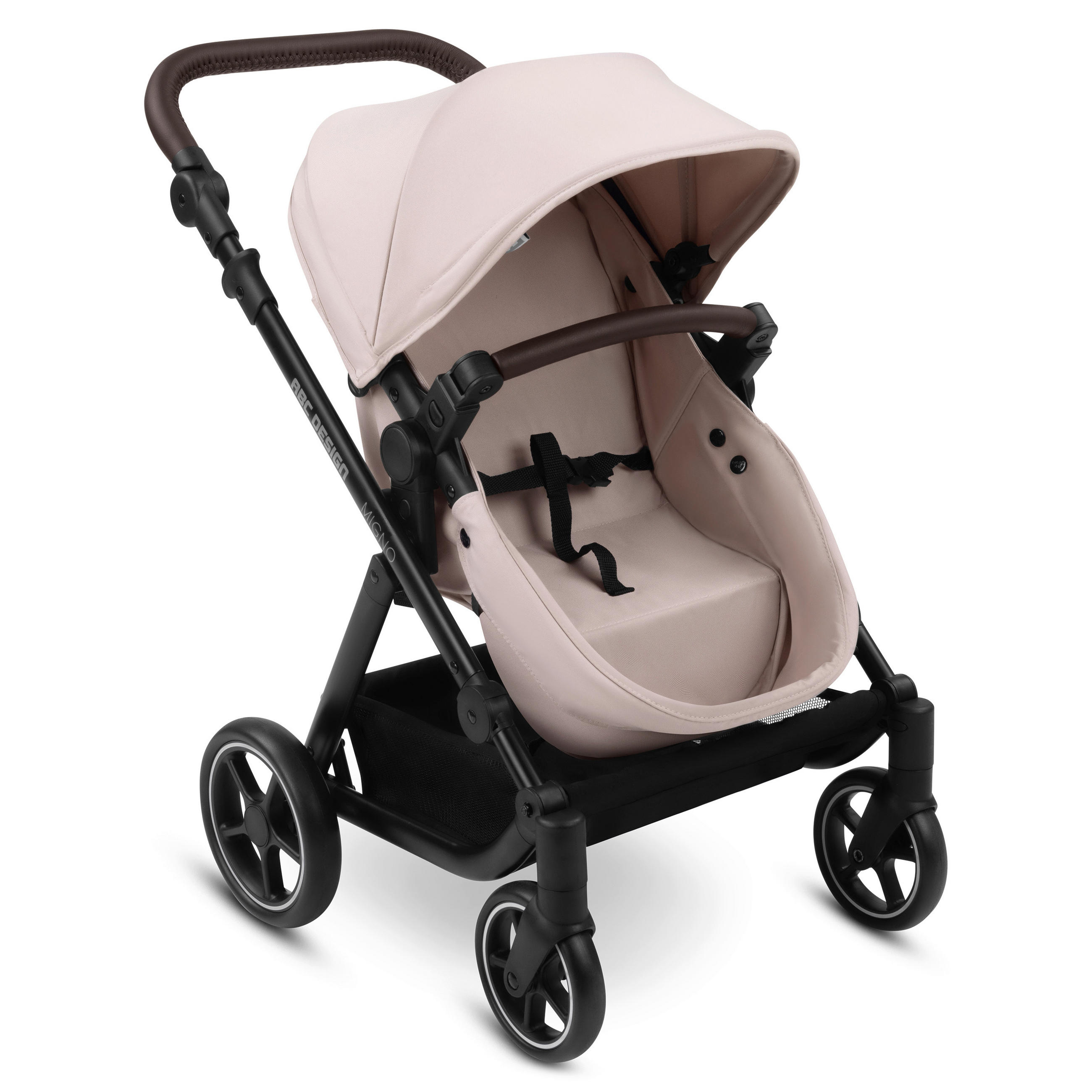 PUPPENWAGEN - Hellrosa, Basics (62/45/67cm) - ABC Design