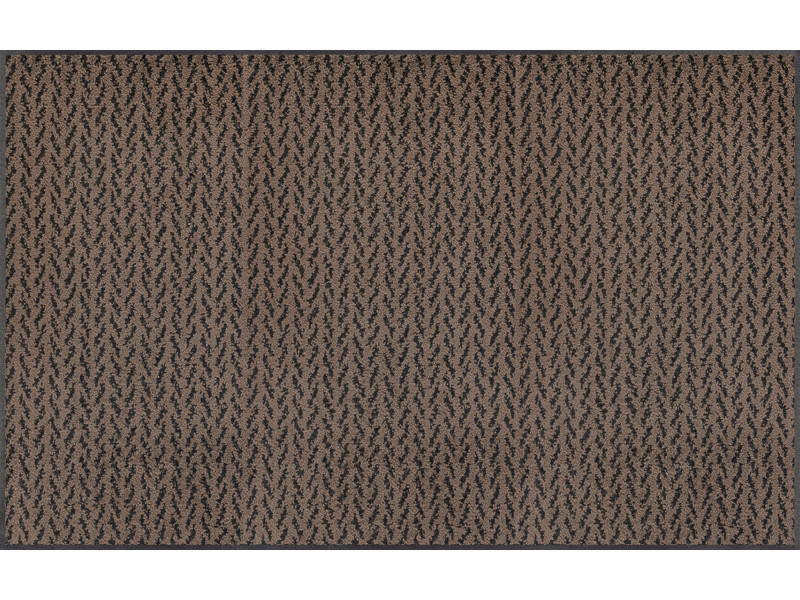 DVEŘNÍ ROHOŽKA, 75/120 cm, hnědá - hnědá, Konvenční, textil/plast (75/120cm) - Esposa