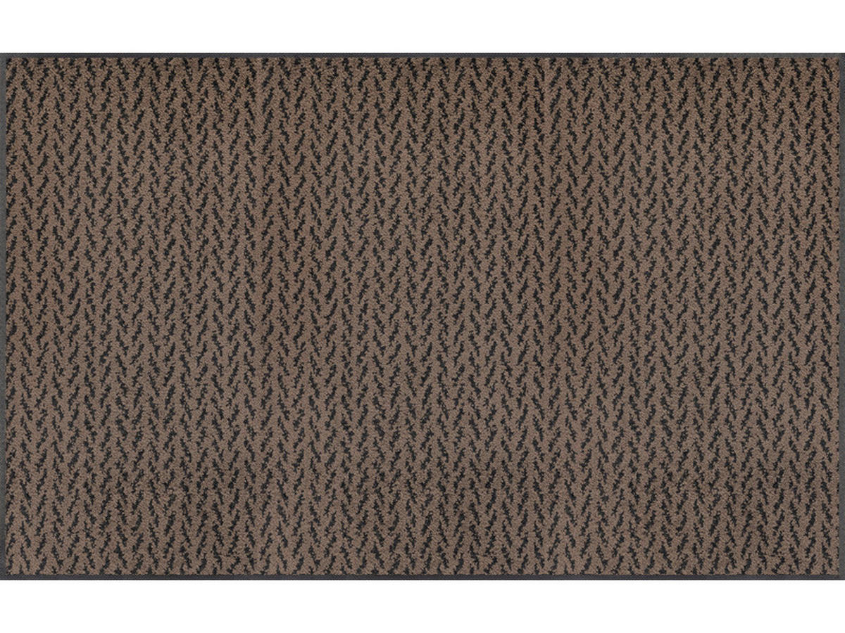 DVEŘNÍ ROHOŽKA, 75/120 cm, hnědá - hnědá, Konvenční, textil/plast (75/120cm) - Esposa