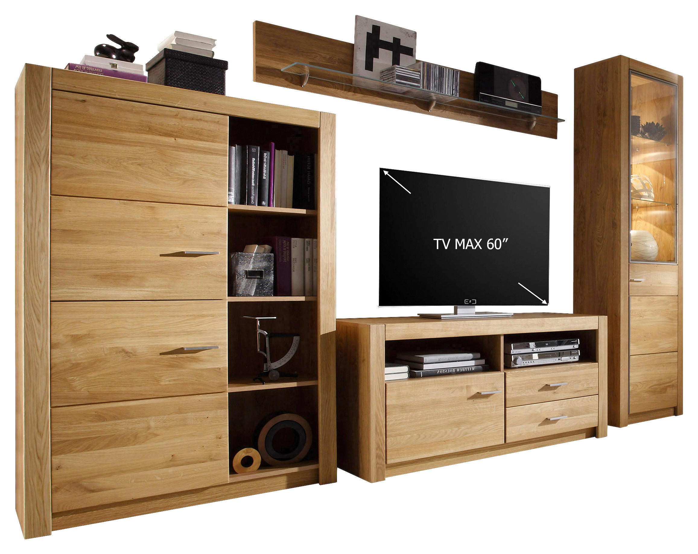 ANSAMBLU MOBILIER CAMERA DE Z in culoare lemn stejar