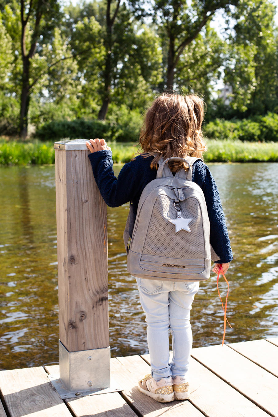 KINDERRUCKSACK - Grau, Basics, Kunststoff (27/14/31cm) - Bebe Jou