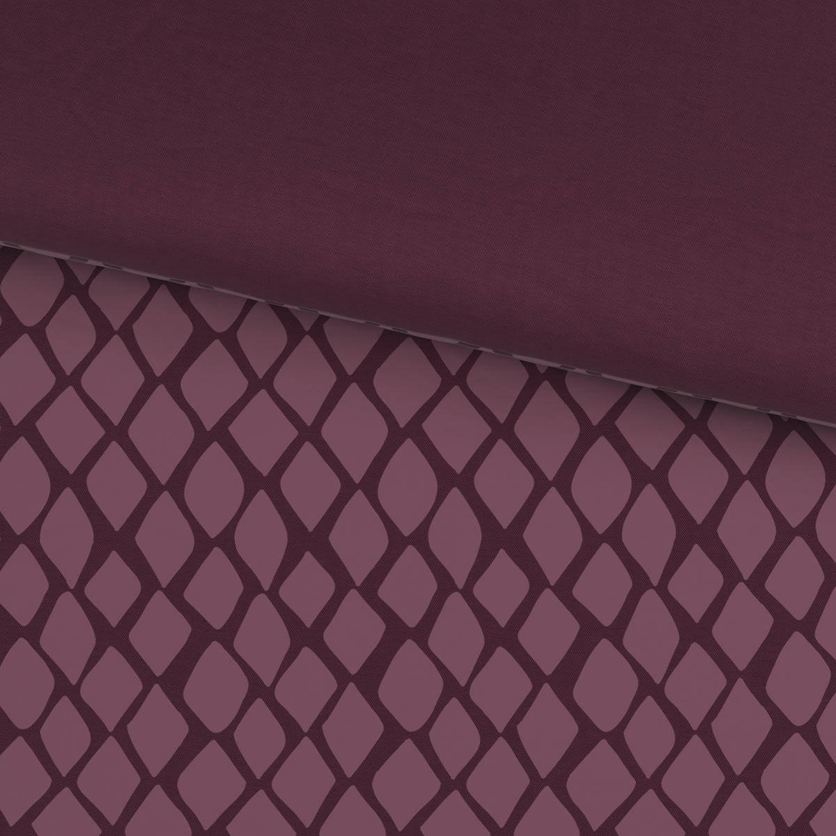 WENDEBETTWÄSCHE 2-teilig STRIPES DK Satin 140/200 cm  - Violett, Design, Textil (140/200cm) - Dieter Knoll