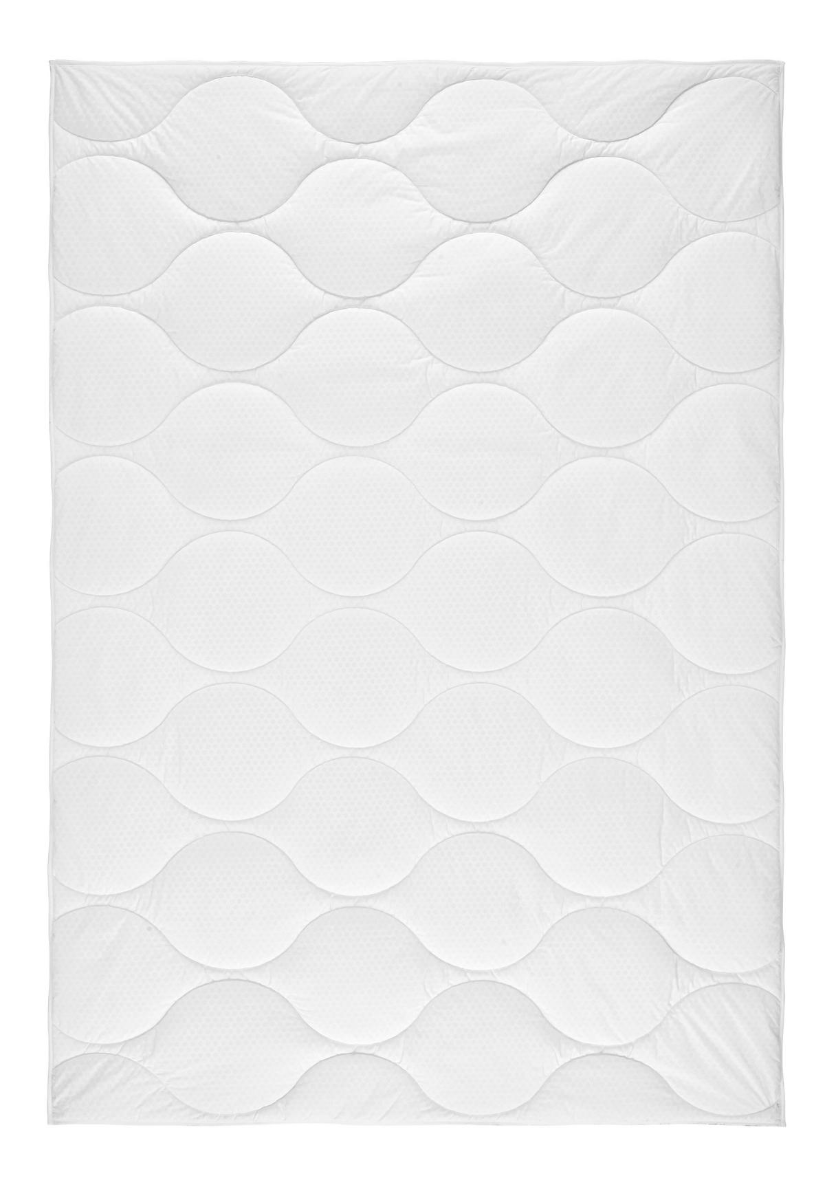 BETTDECKE 140/200 cm  - Weiß, Basics, Kunststoff/Textil (140/200cm) - Sleeptex