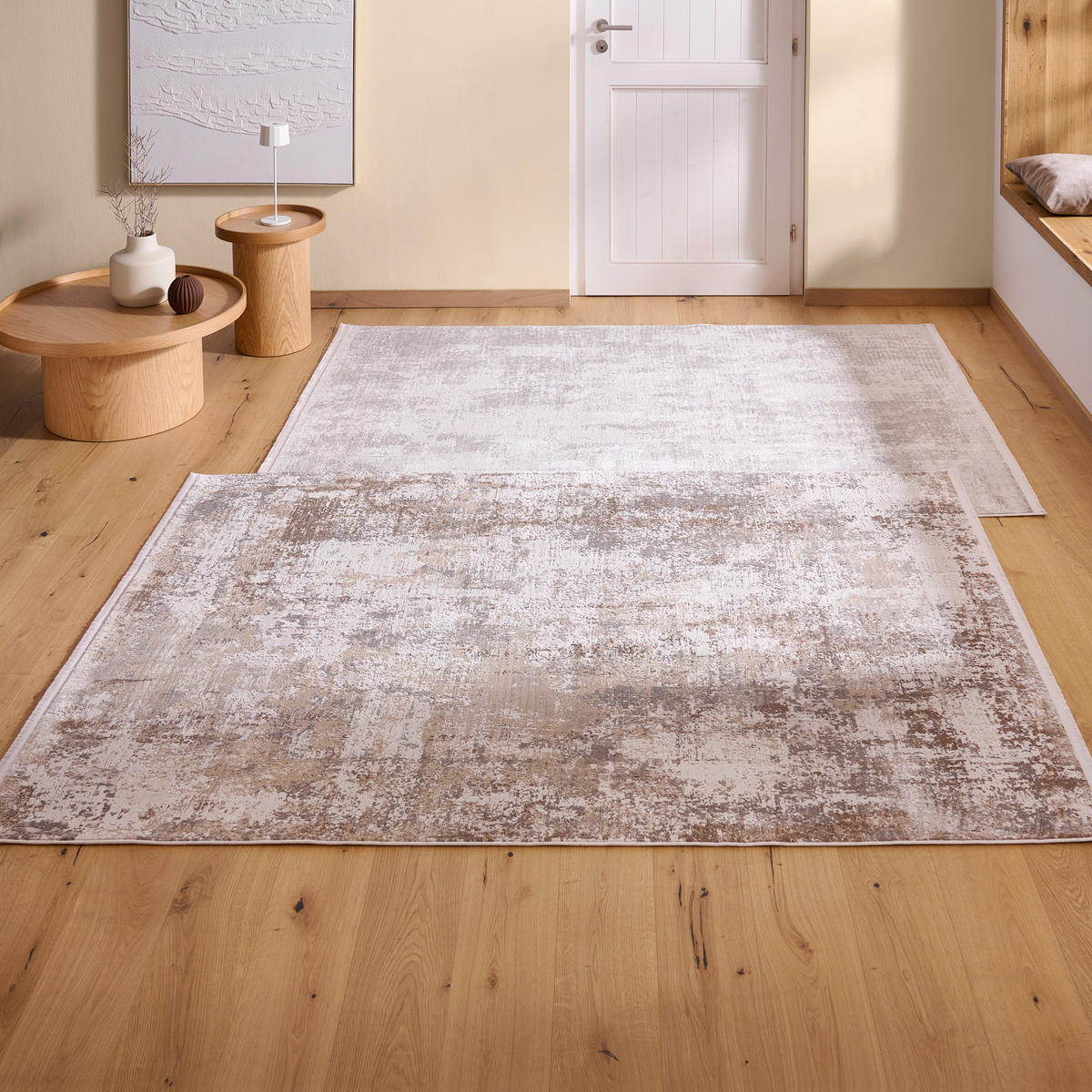 VINTAGE-TEPPICH 80/150 cm Isabelle Beige  - Beige, Design, Textil (80/150cm) - Dieter Knoll