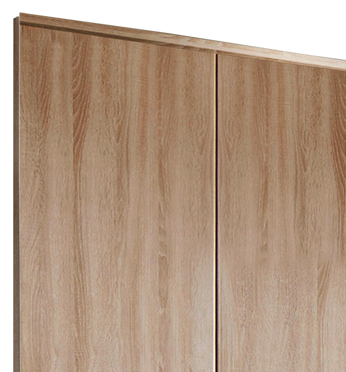 DREHTÜRENSCHRANK 270/210/58 cm 6-türig  - Alufarben/Sonoma Eiche, KONVENTIONELL, Glas/Holzwerkstoff (270/210/58cm) - MID.YOU