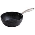 WOKPFANNE Keramikbeschichtung  - Edelstahlfarben/Schwarz, Basics, Metall (20/7cm) - Homeware Profession.